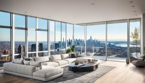 Frameless glass door