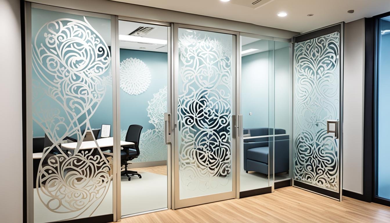 Frosted Glass Designs for Doors | Singapore Experts