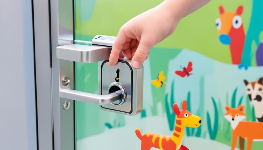 child-friendly lock