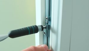 door hinge adjustment