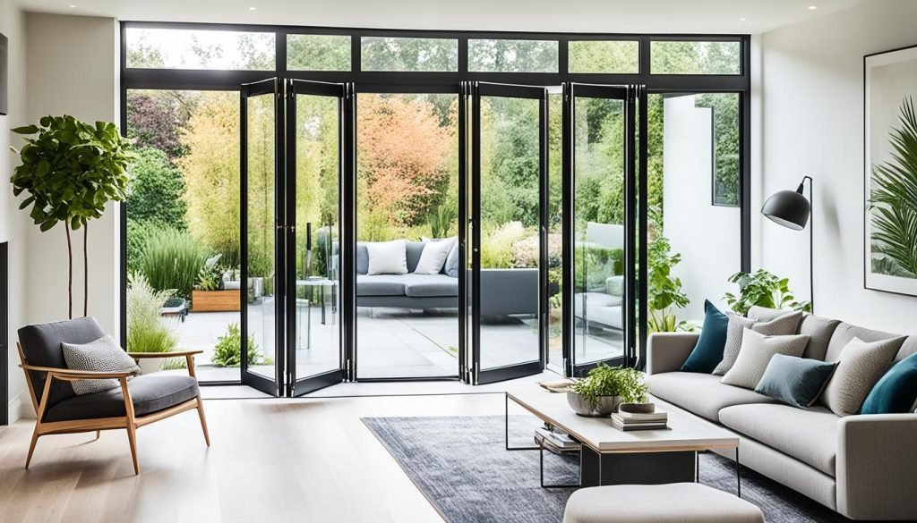 glass bifold door singapore