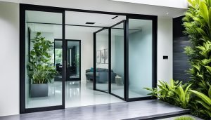 glass door design
