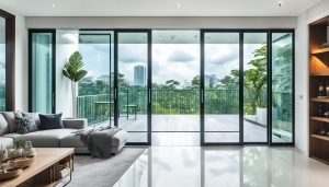 glass doors for home