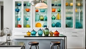 glass panel cabinets