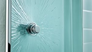 glass shower door inspection
