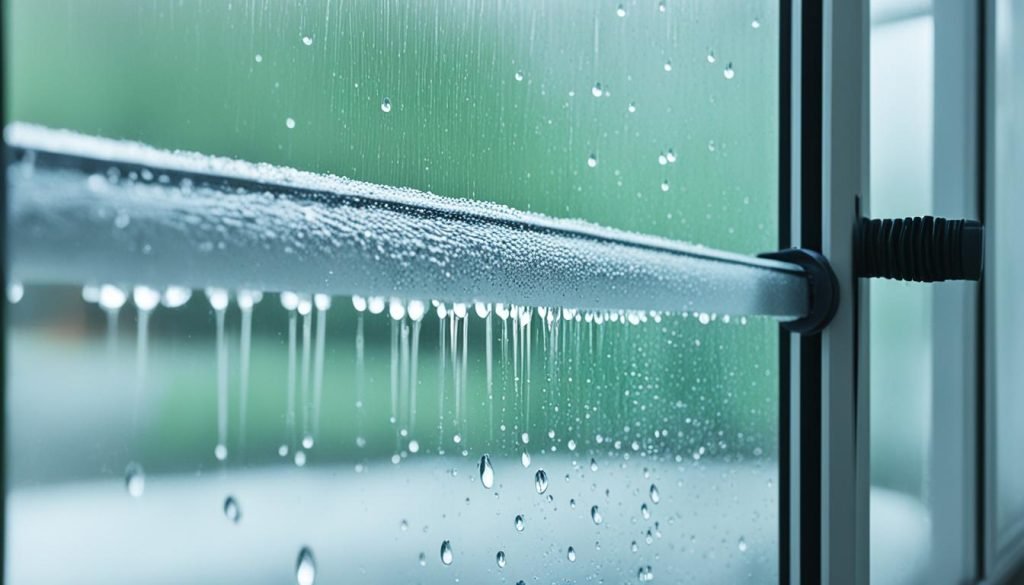 how to keep water out of sliding glass door track