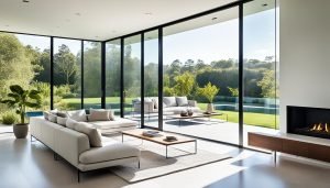 sliding glass doors natural light
