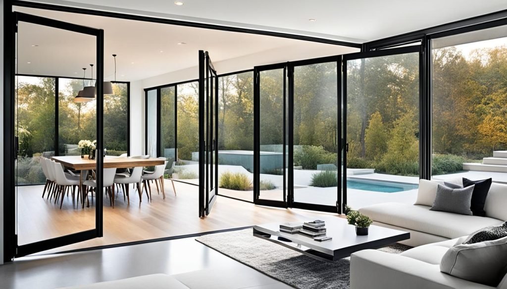 Aluminium Folding Doors