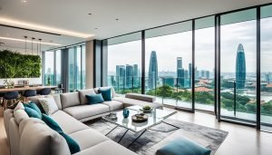 Energy-efficient folding glass balcony doors