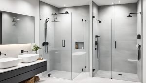 Frameless and Semi-Frameless Glass Shower Screens