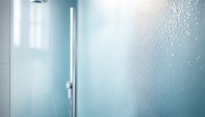 Frosted Glass Shower Door