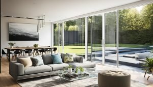 Laminated Glass Sliding Patio Doors