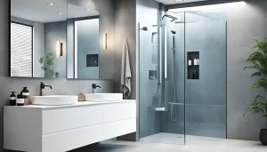 Tempered Glass Shower Enclosure