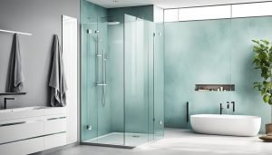 Tempered Glass Shower Screen