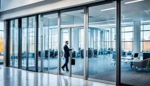 commercial glass door services