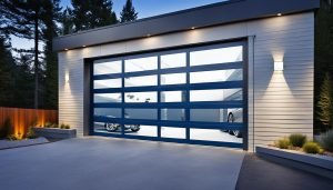 contemporary garage doors