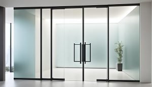 custom glass doors