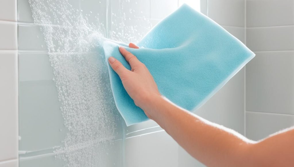 dryer sheets for cleaning shower glass