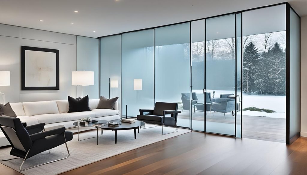 frosted glass interior doors