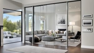 full glass interior doors