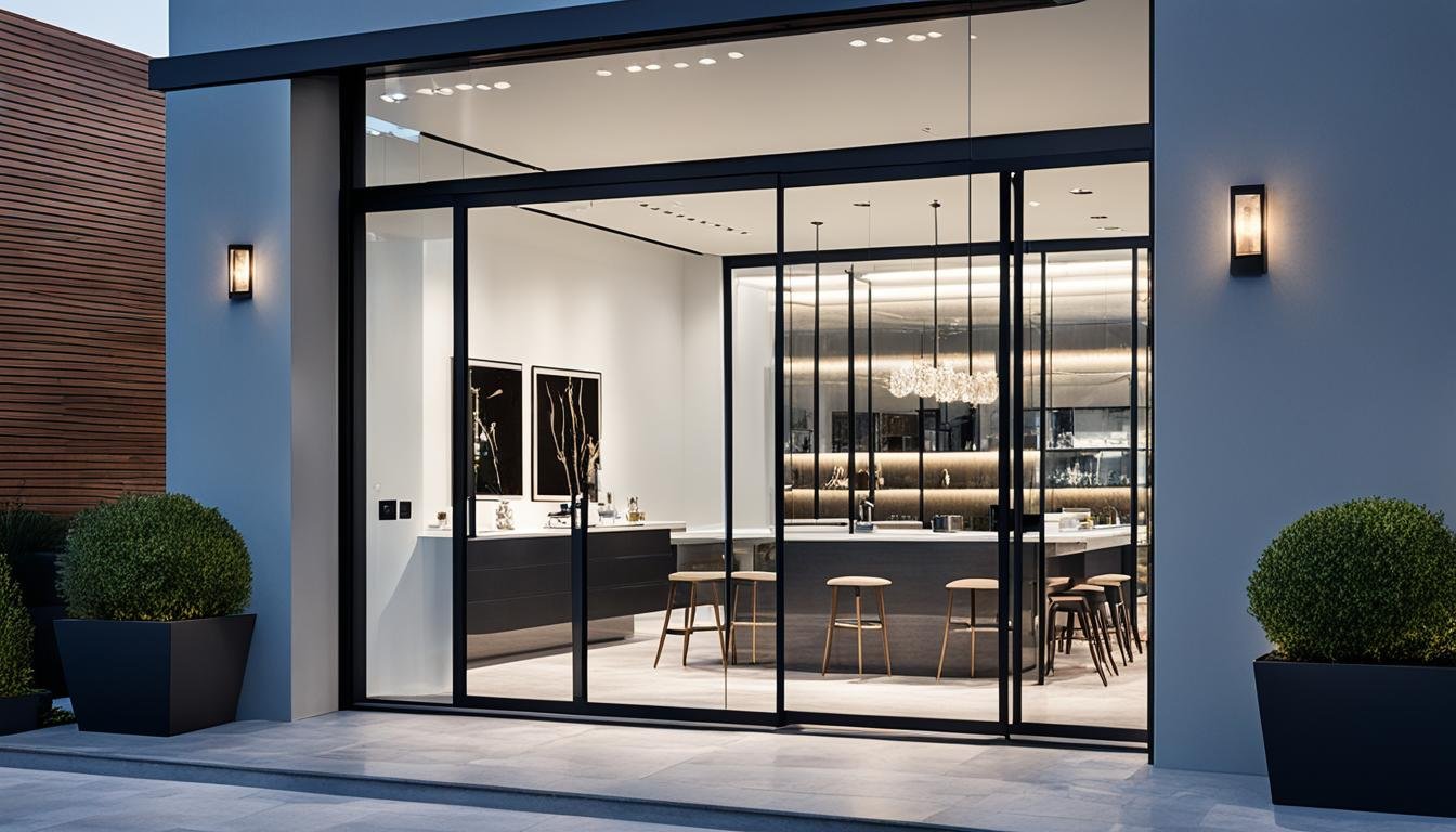 Illustration of Glass Door Contractors For Apartments