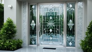 glass entry doors customization
