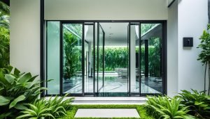 glass entry doors installation