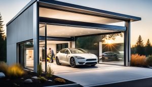 glass garage door installation