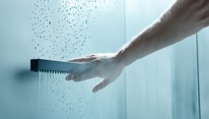 glass shower screen cleaning