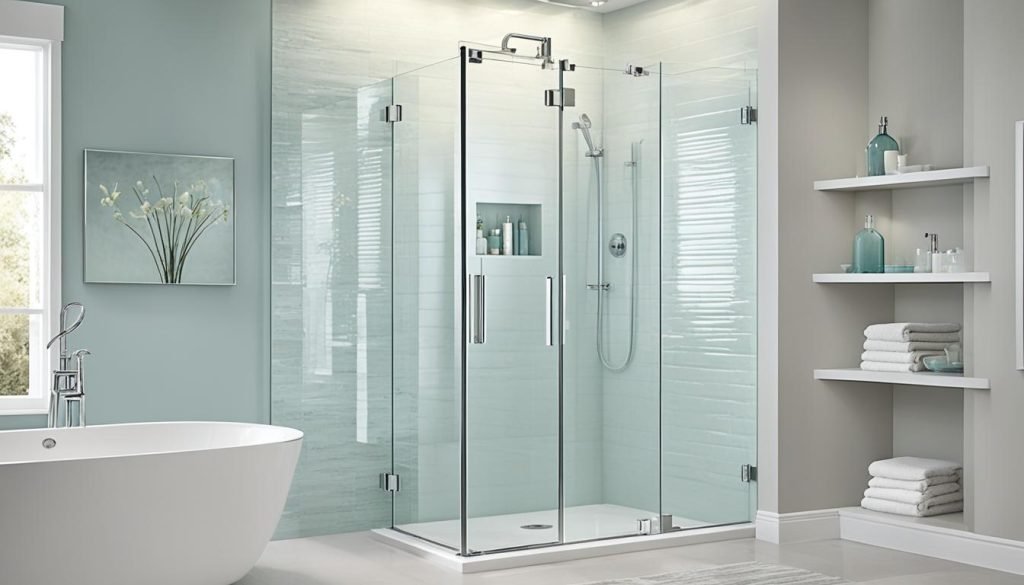 how to keep glass shower doors clean