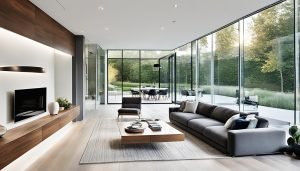 interior frameless glass doors