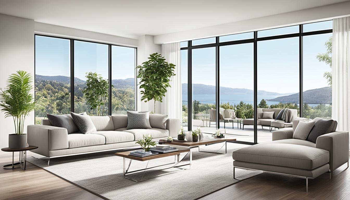 Stylish Living Room Ideas with Sliding Glass Doors