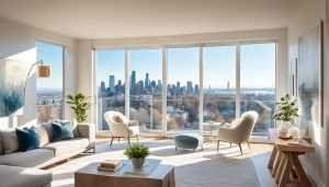 natural light glass doors