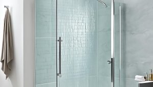 premium aluminium frame shower screen