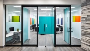 residential glass doors, retail glass doors, office glass doors