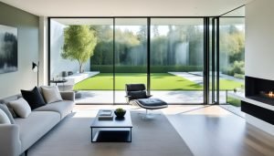 single interior glass doors