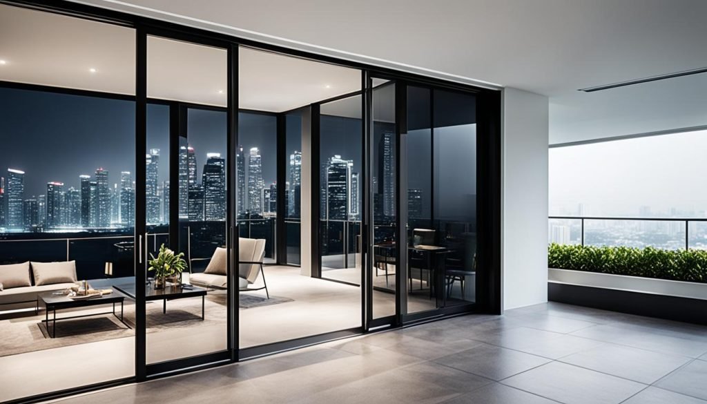 sliding patio doors with tinted glass