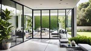 tinted glass sliding patio doors