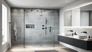 walk-in shower