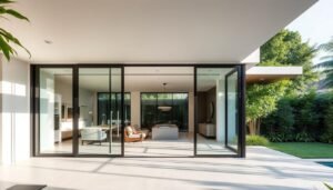 Residential glass doors enhance aesthetics and functionality