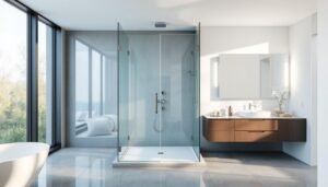 advantages of shower glass