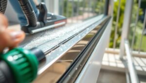 cleaning door tracks