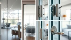 common glass door problems