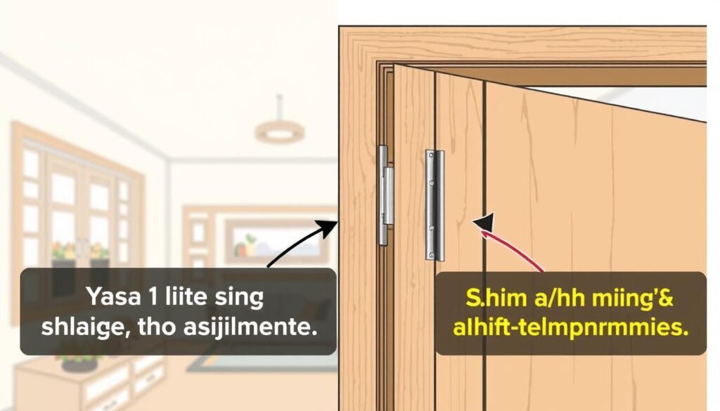 door imbalance and uneven hanging solutions