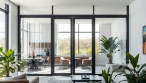 enhancing aesthetics with modern designs of glass doors