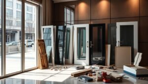 glass door contractor selection