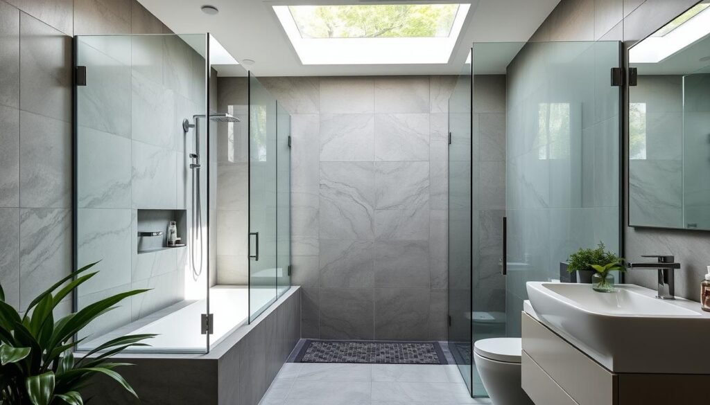 glass shower screen