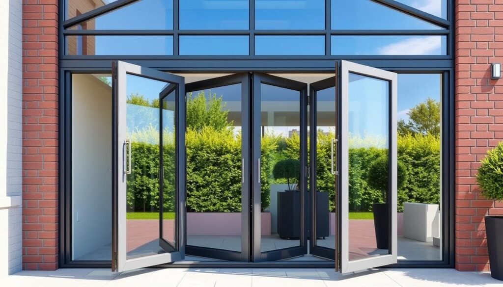 security bi fold doors