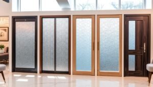 selecting frosted glass doors