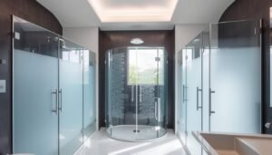 selecting shower glass doors